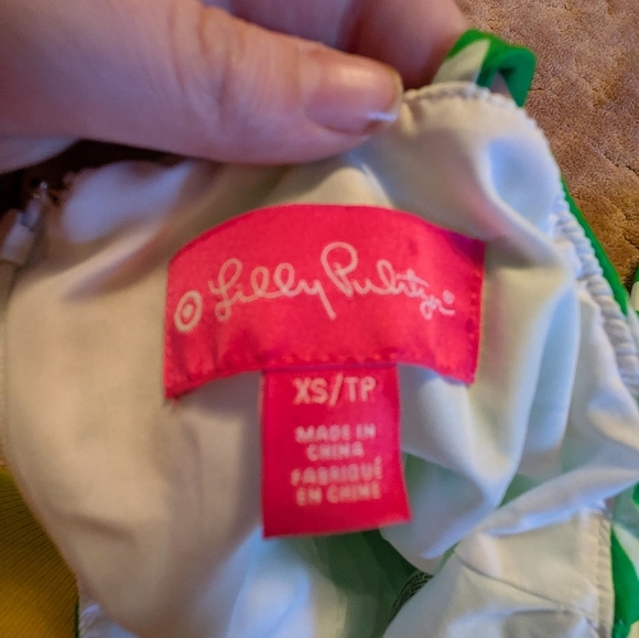Lilly Pulitzer for Target Green Floral Jumpsuit Size XS - Picture 8 of 10